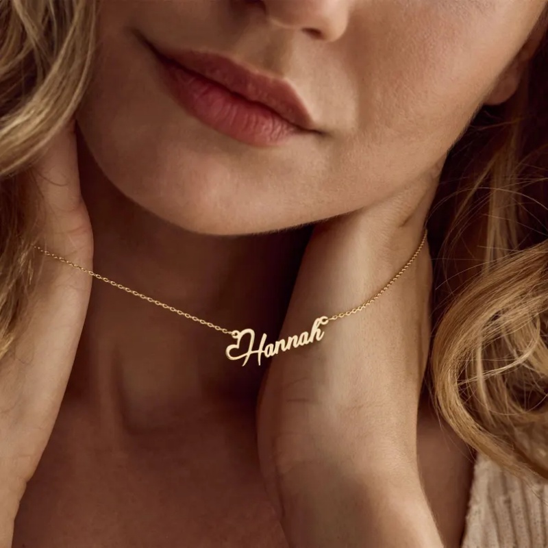 Aangepaste naam hart ketting v - Birth Flower Necklace recensie en prijs